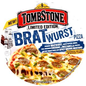 1/4 pizza (139 g) Bratwurst Pizza