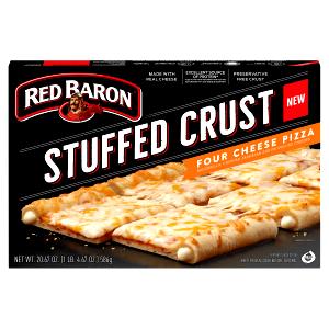 1/4 pizza (147 g) Stuffed Crust - Four Cheese Pizza