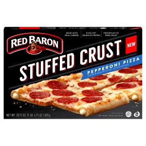 1/4 pizza (147 g) Stuffed Crust - Pepperoni Pizza