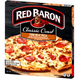 1/4 pizza (149 g) Classic Crust - 4-Meat Pizza