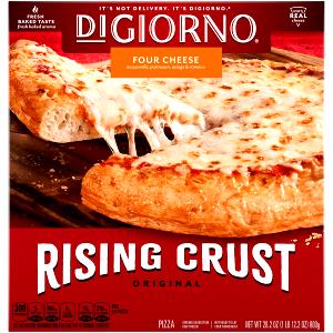 1/4 pizza (153 g) Rising Crust 5 Cheese Pizza