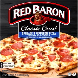 1/4 pizza (155 g) Classic Crust - Sausage & Pepperoni Pizza