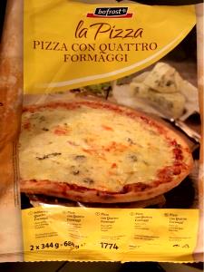 1/4 pizza (157 g) 12" Five Cheese Pizza