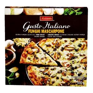 1/4 pizza (86 g) Ultra Thin Crust Roasted Mushroom & Garlic