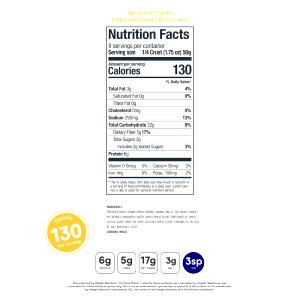 1/4 pizza crust (50 g) Sprouted Whole Grain Pizza Crust