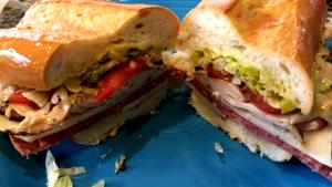 1/4 sandwich Italian Hero Sandwich
