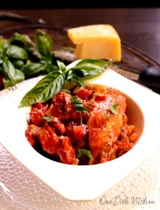 1/4 small order Chicken Cacciatore