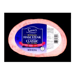 1/4 steak (112 g) Boneless Ham Steak