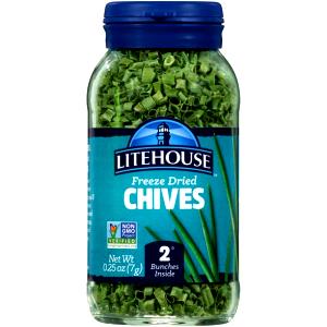 1/4 tsp (0.2 g) 100% Organic Snipped Chives