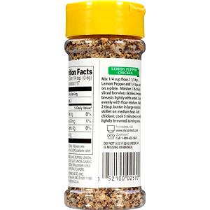 1/4 tsp (0.6 g) Lemon Pepper with Garlic & Onion