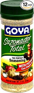 1/4 tsp (1 g) Sazonador Total