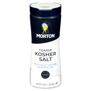1/4 tsp (1.2 g) Coarse Kosher Salt