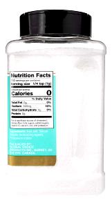1/4 tsp (1.5 g) Iodized Salt Seasoning