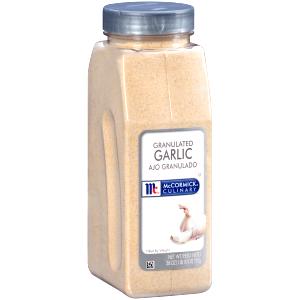 1/4 Tsp Garlic, Granulated 26 Oz, 7.25 Lbs