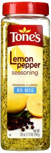 1/4 Tsp Lemon Pepper Seasoning 28 Oz