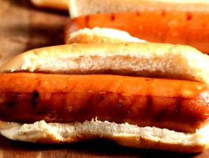 1/4lb hot dog with bun Hot Dog