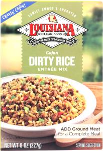1/5 Box Cajun Creole Dinner Kit, Dirty Rice