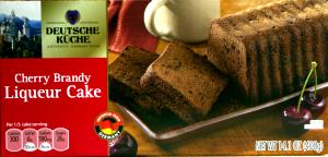1/5 cake (80 g) Cherry Brandy Liqueur Cake