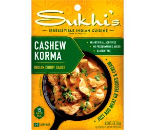 1/5 container (17 g) Korma Curry Sauce
