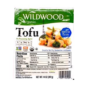 1/5 container (3 oz) Organic Sprouted Tofu Extra Firm