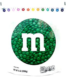 1/5 Oz Milk Chocolate Candies Grren