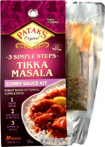 1/5 package (17 g) Tikka Masala Curry Sauce