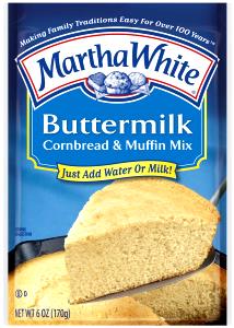 1/5 package (34 g) Buttermilk Cornbread Mix