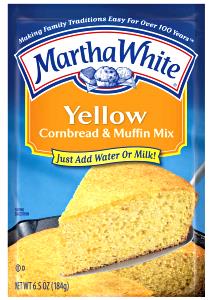 1/5 package (37 g) Yellow Cornbread & Muffin Mix