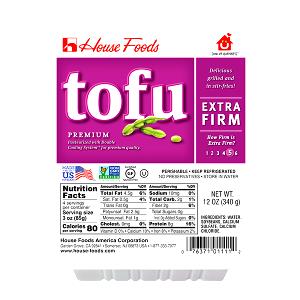 1/5 package (85 g) Extra Firm Tofu