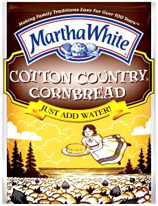 1/5 Package Cornbread Mix, Cotton Country