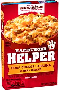 1/5 Package Four Cheese Lasagna Meal Mix