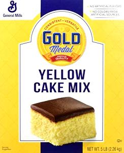 1/5 Package Golden Yellow Cake Mix
