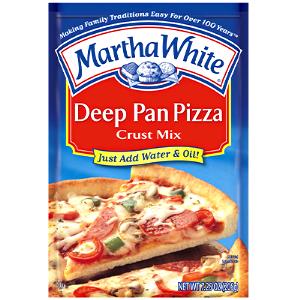 1/5 Package Pizza Crust Mix, Deep Pan