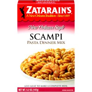 1/5 Package Scampi Pasta Dinner