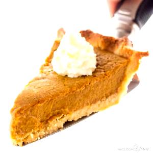 1/5 pie No Sugar Added Pumpkin Pie