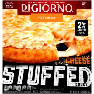 1/5 pizza (126 g) Cheese Stuffed Crust Pizza - Five Cheese