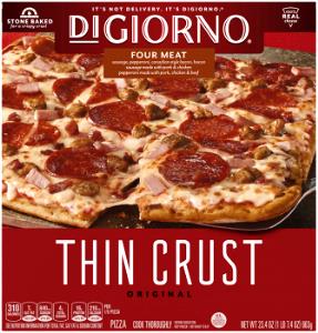 1/5 pizza (130 g) Classic Thin Crust Pizza - Four Cheese