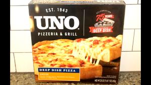 1/5 pizza (130 g) Frozen Deep Dish Cheese Pizza