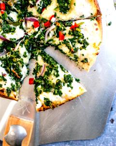 1/5 pizza (132 g) Spinach Pizza