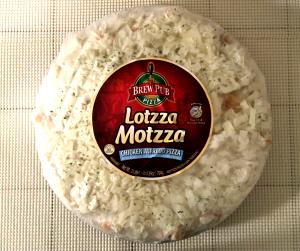1/5 pizza (140 g) Lotzza Motzza Chicken Alfredo Pizza