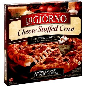 1/5 pizza (146 g) Cheese Stuffed Crust Pizza - Bacon, Sausage & Pepperoni (Limited Edition)