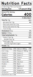 1/5 pouch (87 g) Soylent 1.8