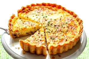 1/5 quiche (136 g) Quiche Lorraine
