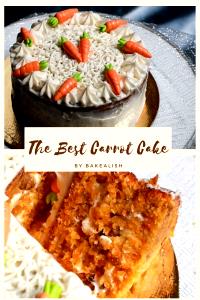 1/6 cake (90 g) Carrot Cake