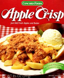 1/6 crisp (117 g) Apple Crisp
