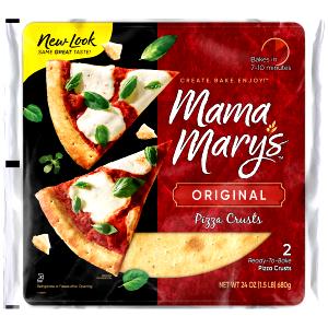 1/6 crust (57 g) Whole Wheat Pizza Crusts