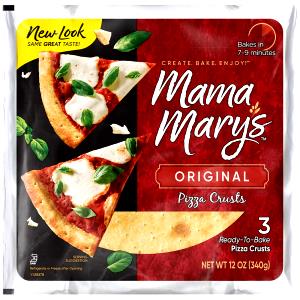 1/6 crust (65 g) Ready to Bake Pizza Crust