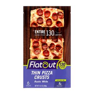 1/6 crust with sauce (57 g) Thin Pizza Crust