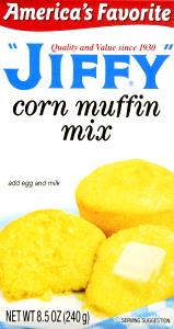 1/6 Package Muffin Mix, Corn