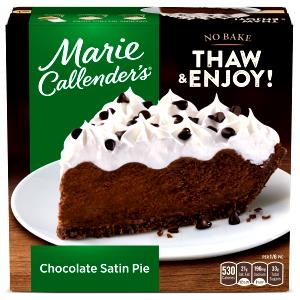 1/6 pie (121 g) Chocolate Satin Pie
